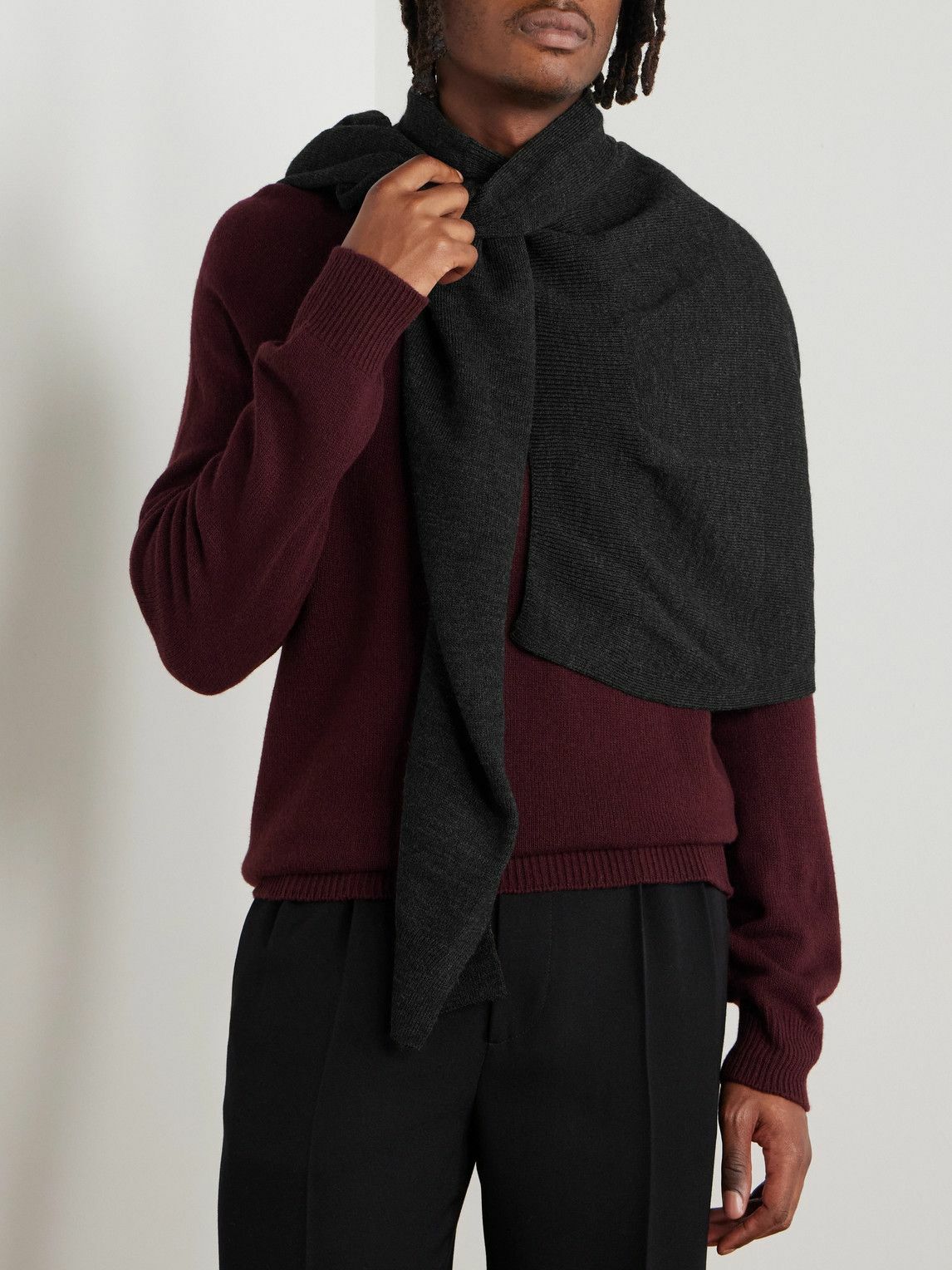 LEMAIRE - Man - Brown - Scarf main image 0