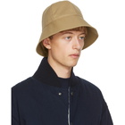 Jil Sander Beige Bonded Hat