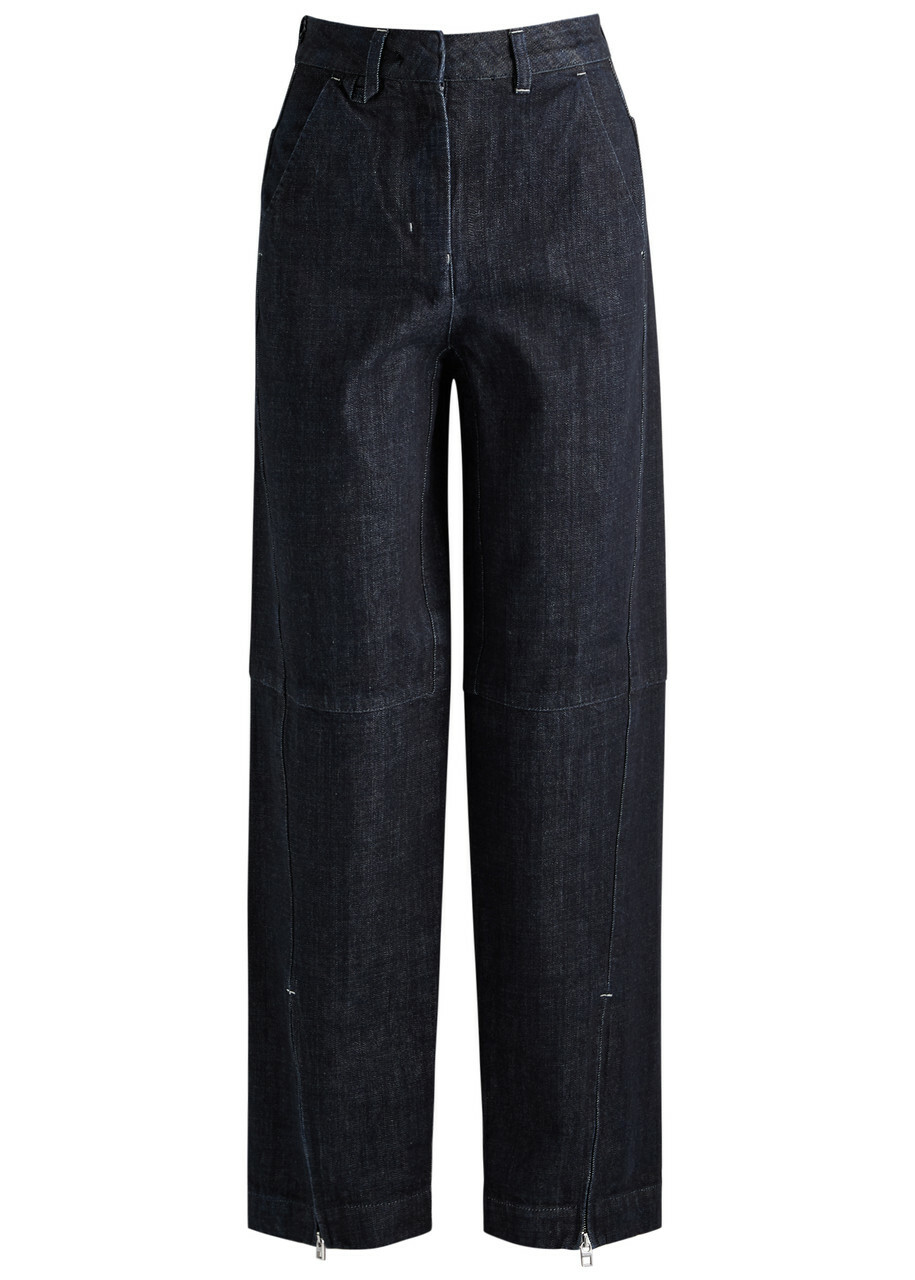Jacquemus Le De-Nîmes Wide-leg Jeans Off White Jacquemus