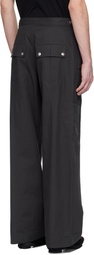 Omar Afridi Black Carol Cargo Pants