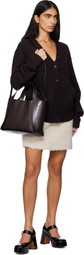 Stella McCartney Brown Logo Crossbody Bag