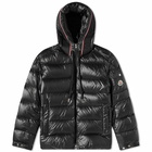 Moncler Men's Pavin Hooded Down Jacket in Black