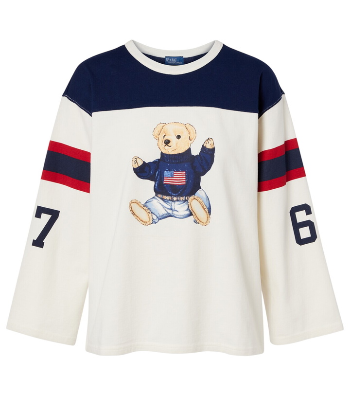 Photo: Polo Ralph Lauren Printed cotton jersey sweatshirt