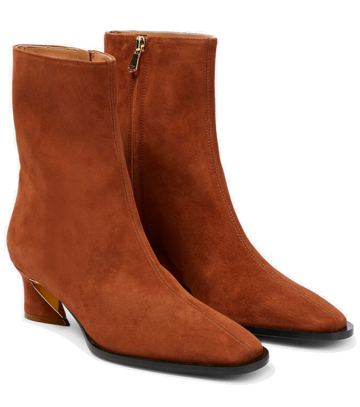 Photo: Zimmermann - Crescent suede ankle boots