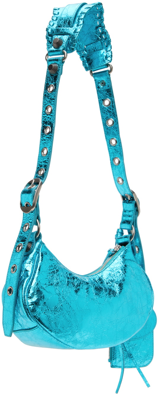 Balenciaga Blue XS 'Le Cagole' Bag Balenciaga