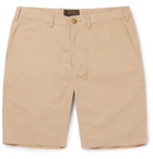 Beams Plus - Ivy Slim-Fit Cotton-Seersucker Shorts - Men - Tan