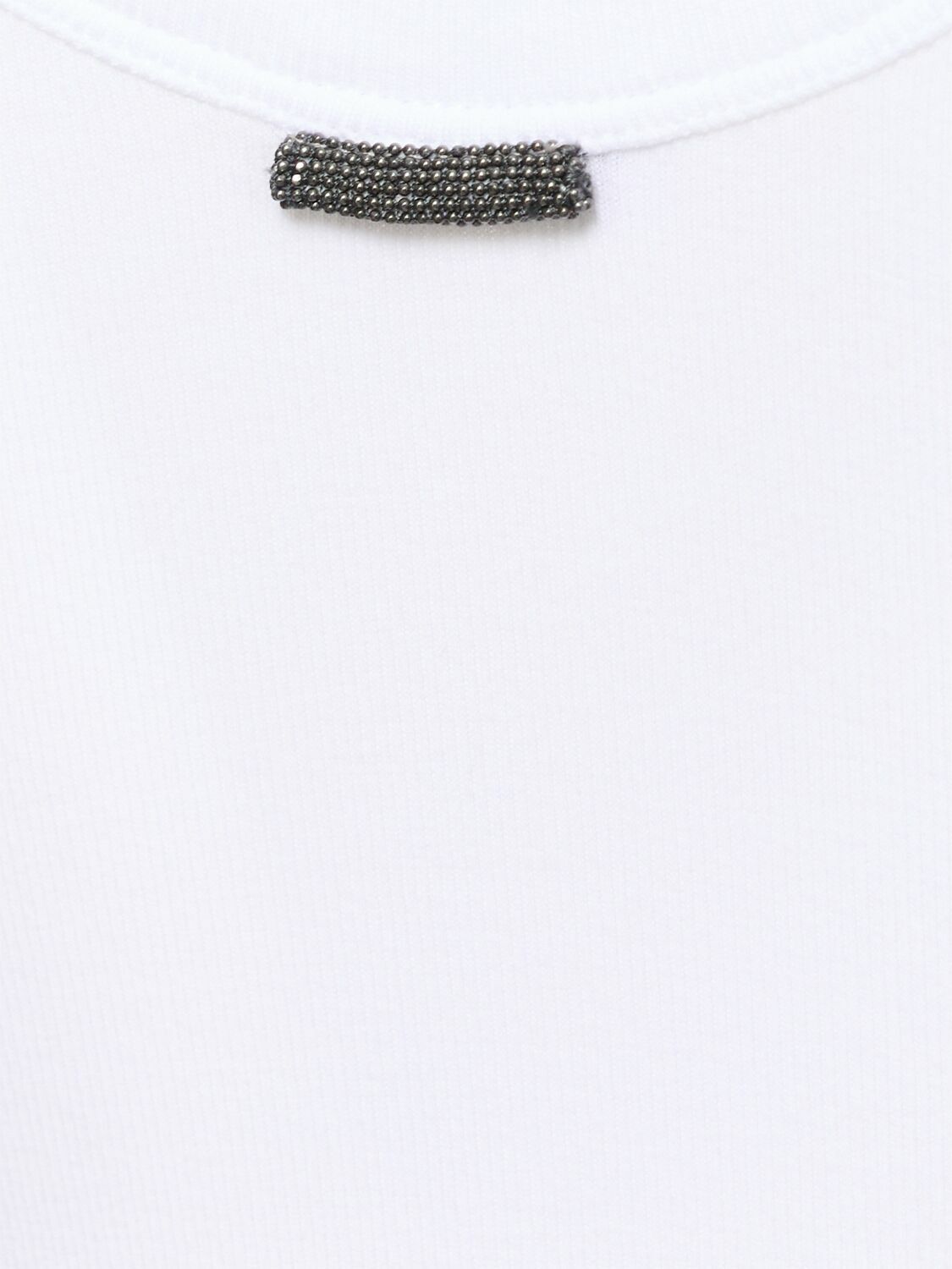 BRUNELLO CUCINELLI Ribbed Jersey Tank Top Brunello Cucinelli