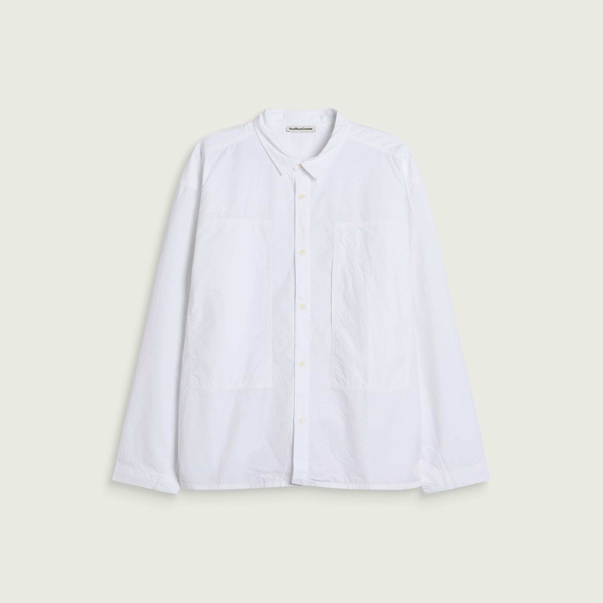 YMC Men's Trapper Shirt in White