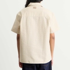 Drôle de Monsieur Men's Graphic Shirt in Dark Sand