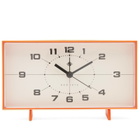Newgate Clocks Wideboy Mantel Alarm Clock in Orange 
