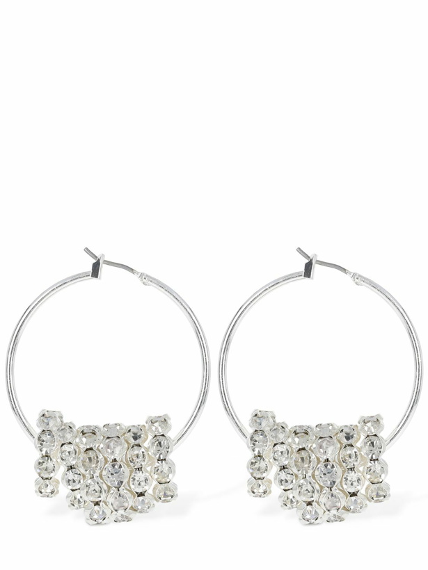 Photo: MAGDA BUTRYM - Crystal Hoop Earrings