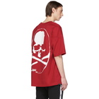 mastermind WORLD Red Graffiti Logo T-Shirt