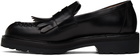 Dries Van Noten Black Tassel Loafers