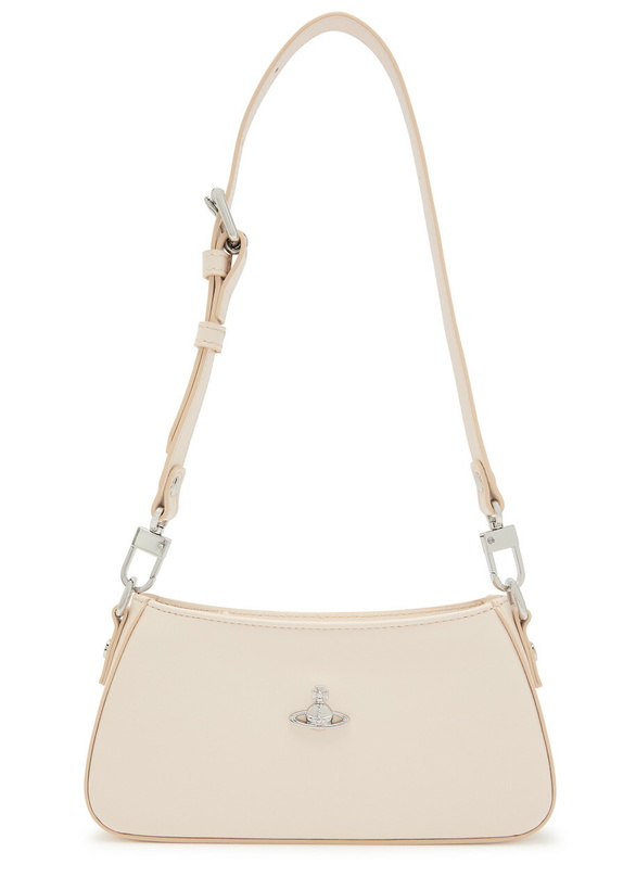 Photo: Vivienne Westwood Tasha Leather Shoulder bag - White - One Size