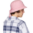 Jacquemus Pink Le Bob Gadjo Bucket Hat