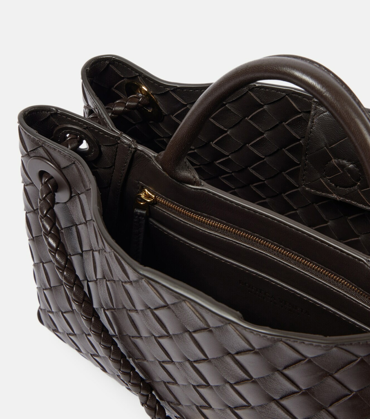Bottega Veneta East-West Andiamo leather tote bag