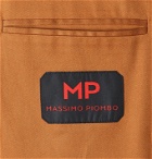 MP Massimo Piombo - Andy Slim-Fit Stretch-Cotton Twill Suit Jacket - Brown