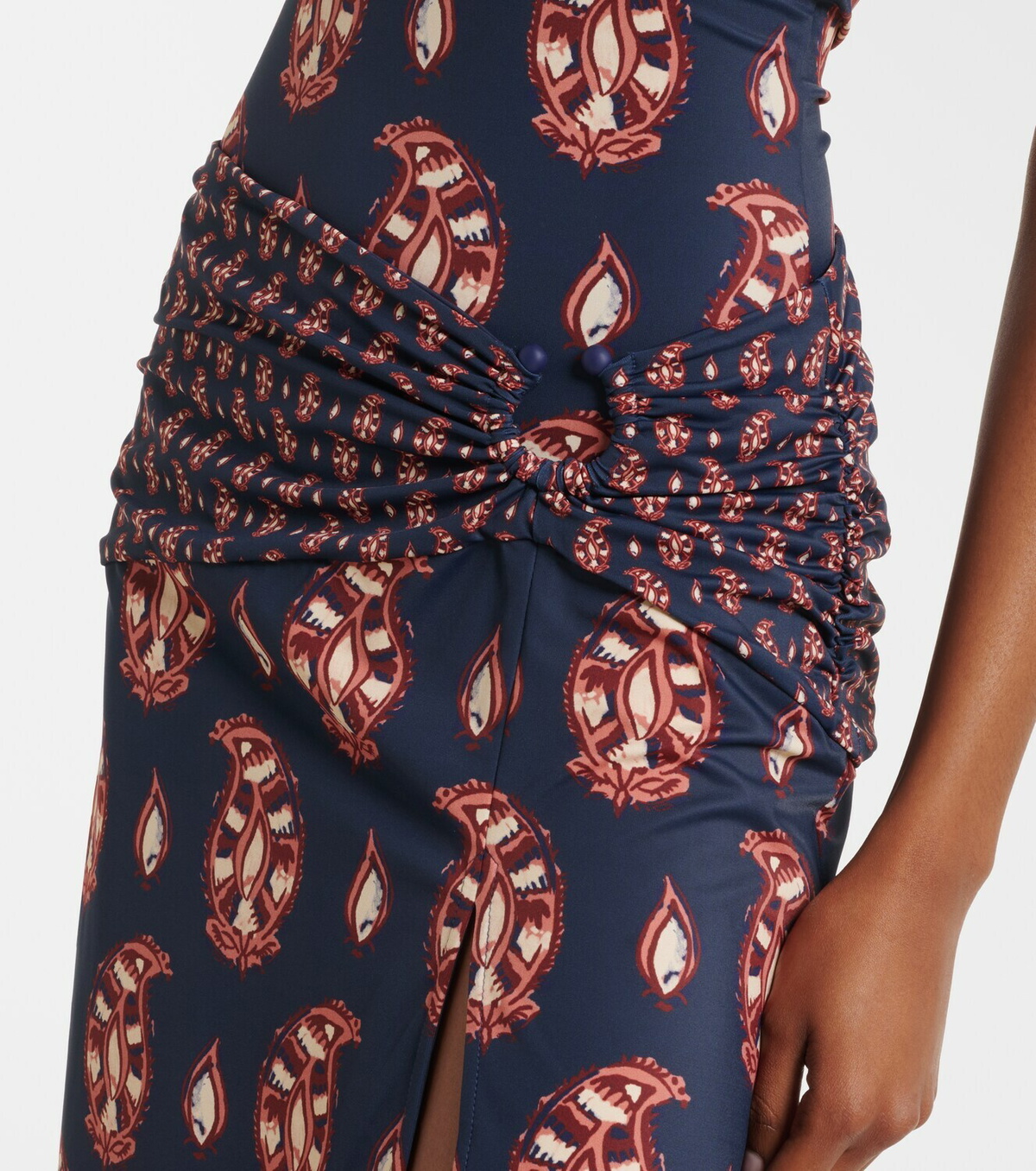 Johanna Ortiz Printed maxi skirt