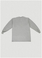 Graphic Print Long Sleeve T-Shirt in Grey