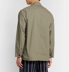 Monitaly - Cotton-Poplin Chore Jacket - Green