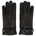 Gucci Black Leather Gloves