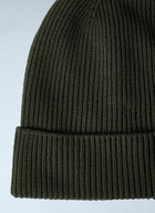Moncler Logo Motif Beanie Hat