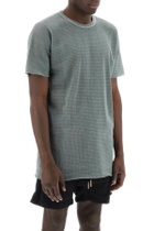 BORIS BIDJAN SABERI cotton perforated t-shirt Green