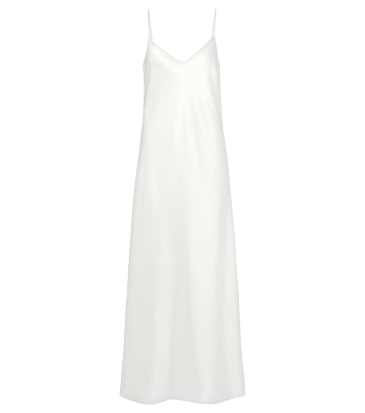 Photo: Galvan Satin slip dress