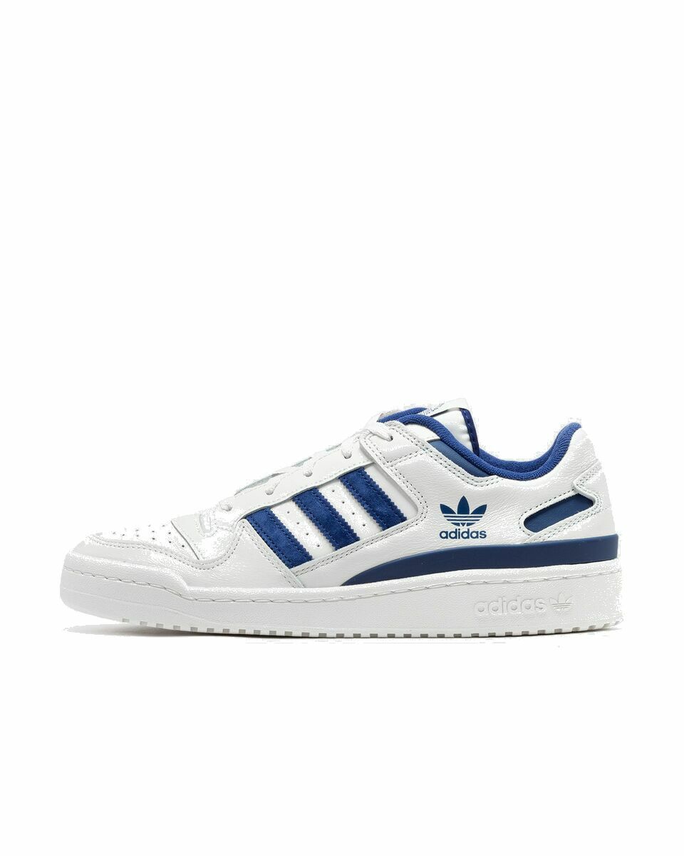 Photo: Adidas Forum Low Cl Blue/White - Mens - Basketball/Lowtop