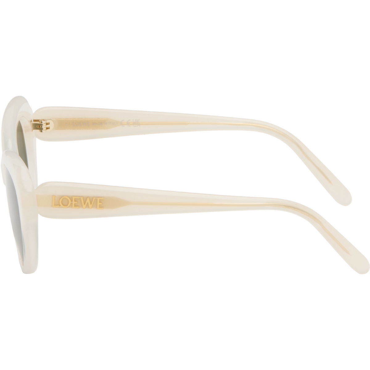 LOEWE White Swan Slim Sunglasses