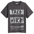 Story mfg. Men's Take A Hike Grateful T-Shirt in Charcoal Take A Hike