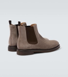Brunello Cucinelli Suede Chelsea boots