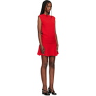 Stefan Cooke Red Knitted Tank Minidress