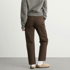 DUNST Women's Essential Straight Leg Jeans in Brown