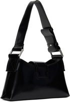 MISBHV Black Leather Small Shoulder Bag