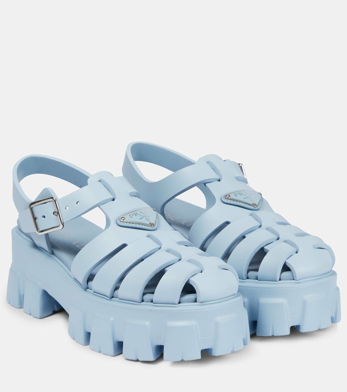 Prada Monolith platform sandals Prada