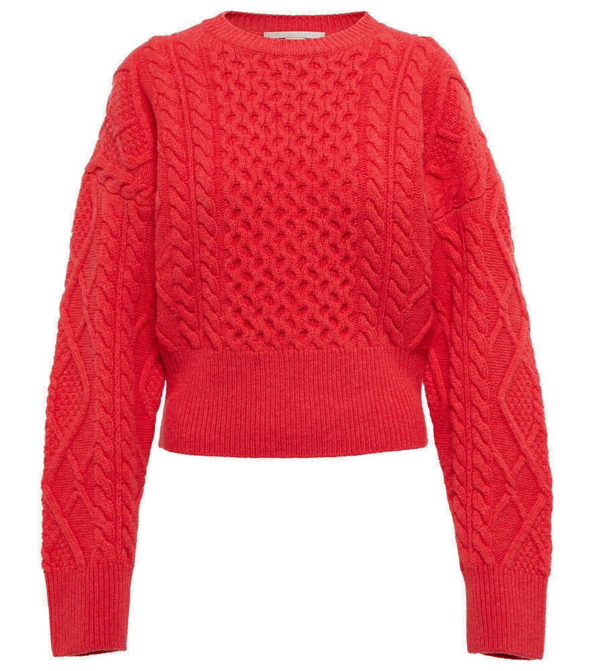 Stella McCartney - Cable-knit wool sweater Stella McCartney