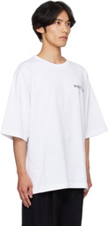 McQueen White Oversized 'McQueen' T-shirt