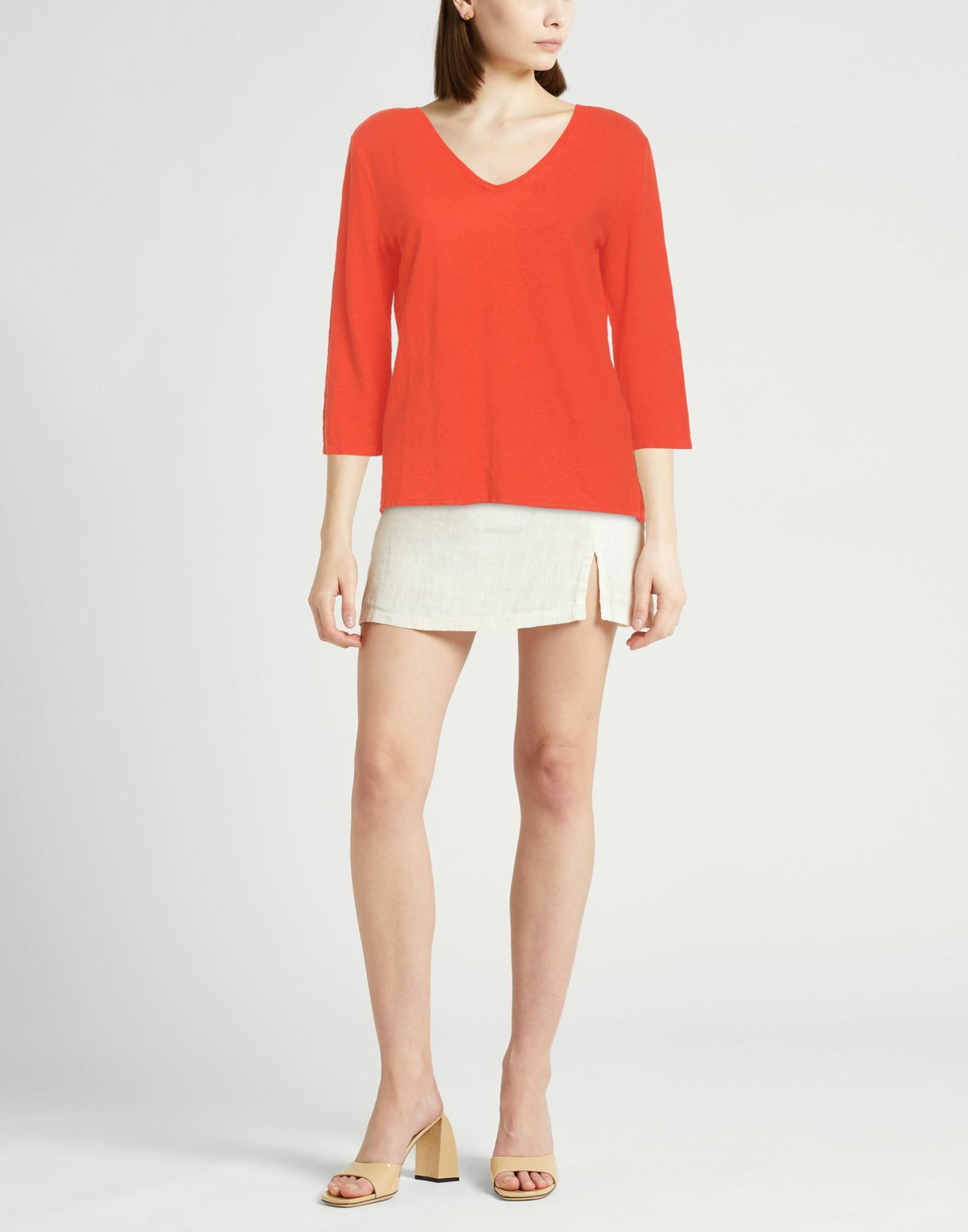 Majestic Filatures Womens T-shirt in Orange