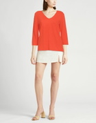 Majestic Filatures Womens T-shirt in Orange