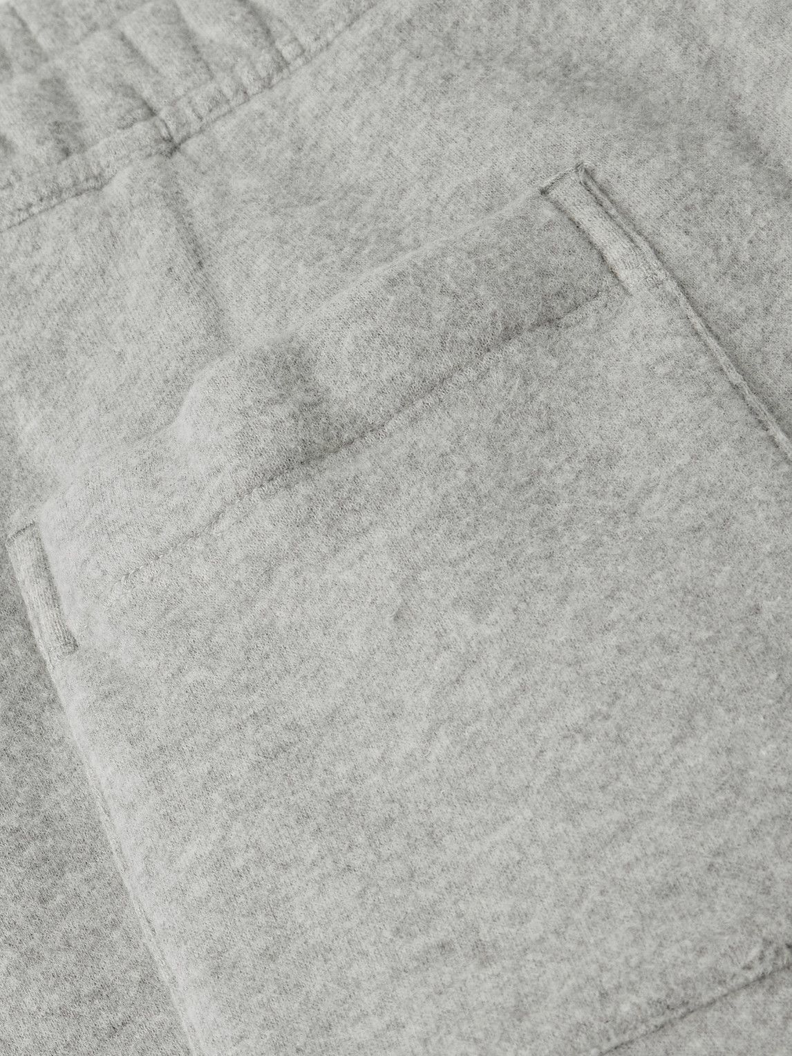 James Perse - Cozy Tapered Cotton-Blend Jersey Sweatpants - Gray