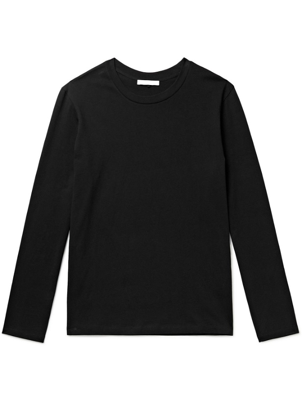 Photo: NINETY PERCENT - Organic Cotton-Jersey T-Shirt - Black