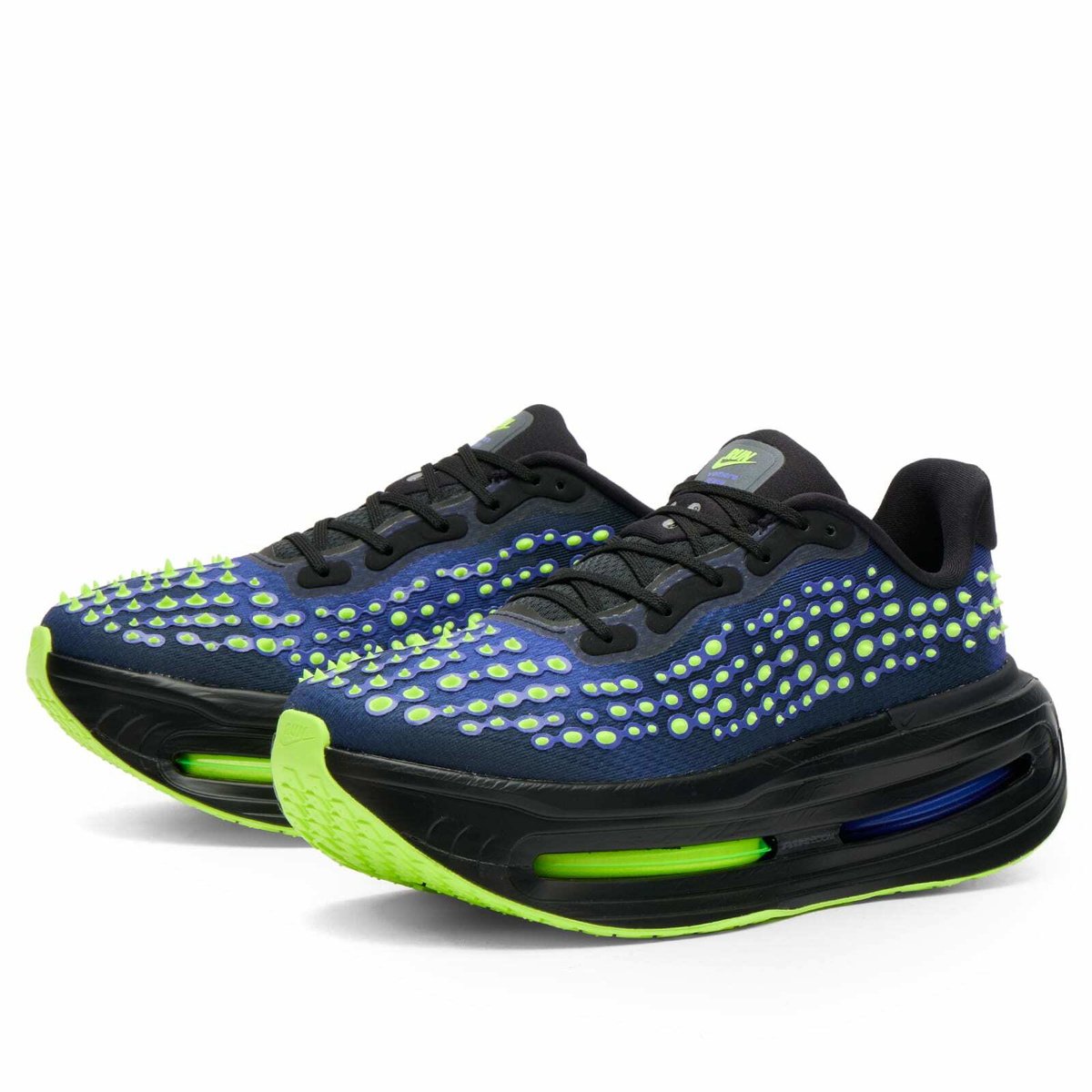 Nike Vomero Prm Qs Sneaker in Black/Volt/Violet