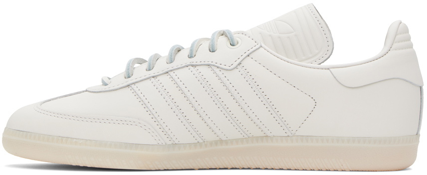 adidas x Humanrace by Pharrell Williams White Humanrace Samba Sneakers