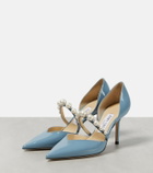Jimmy Choo Aurelie 85 patent leather pumps