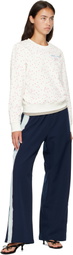 Sandy Liang Navy Broome Lounge Pants