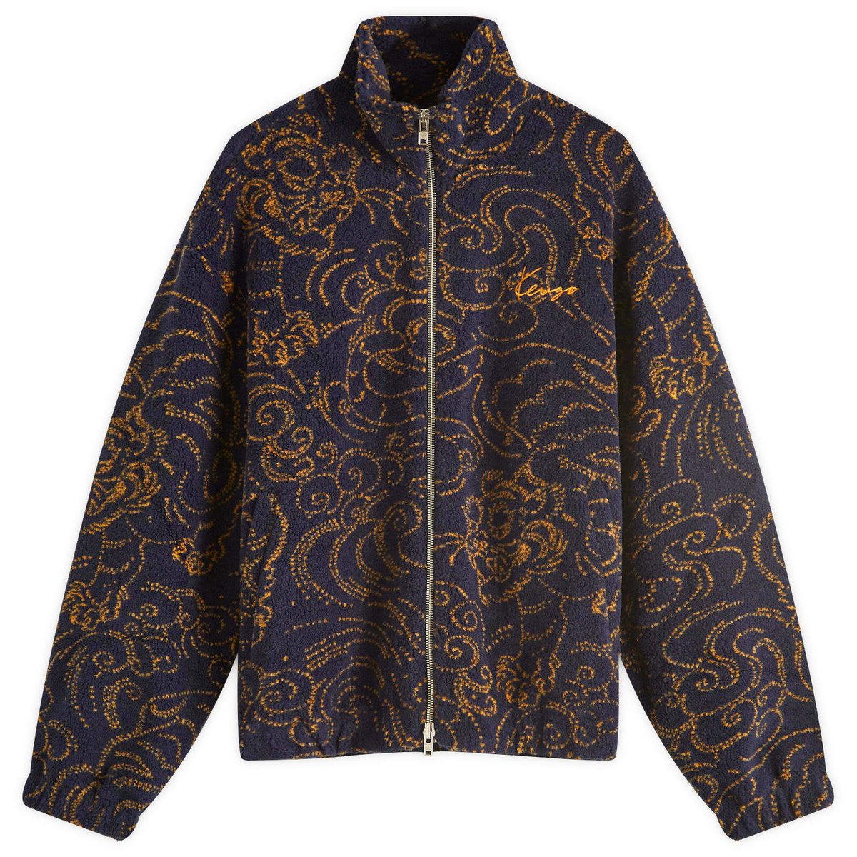 KENZOエスニックジャケット Kenzo Men's Star Tiger Fleece in Blue Kenzo