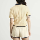 Adidas Women's Polo Shirt in Warm Vanilla