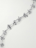 Isabel Marant - Rain Drop Silver-Tone Chain Necklace - Silver