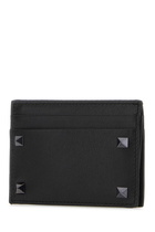 Valentino Garavani Black rockstud Card Holder
